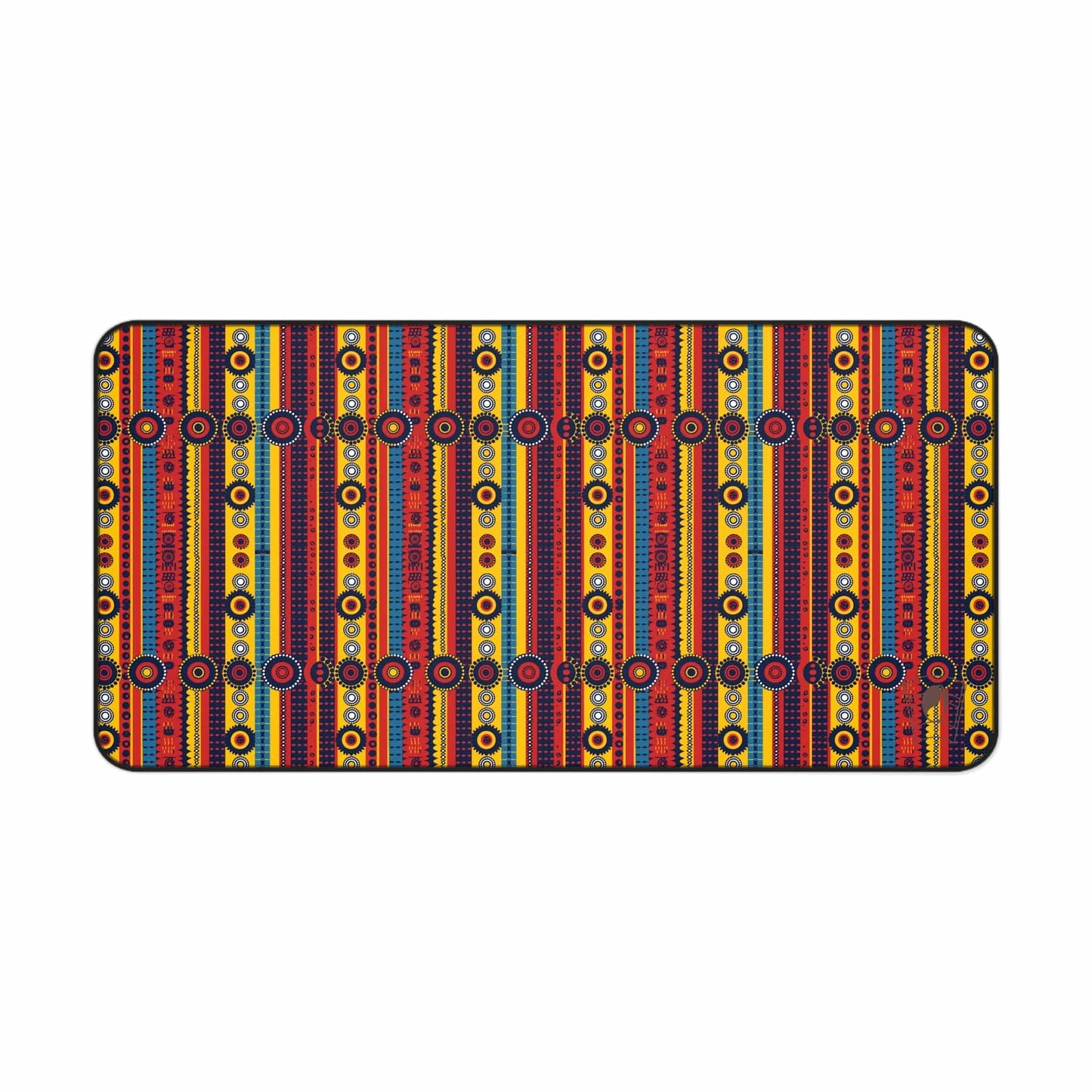 Quantum Leap African Print Desk Mat/Mousepad, Ankara Office Décor